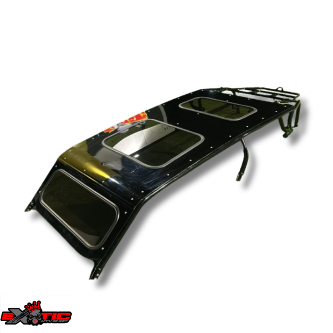 Roll Cage - Front Windshield, Sunroof & Tire Rack – Exotic UTV Shop